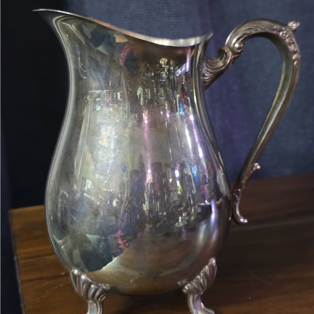 Elegant Silver Plated Pitcher